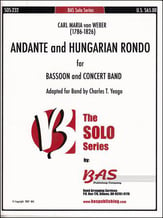 Andante and Hungarian Rondo Concert Band sheet music cover